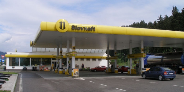 Síť čerpacích stanic Slovnaft Slovensko
