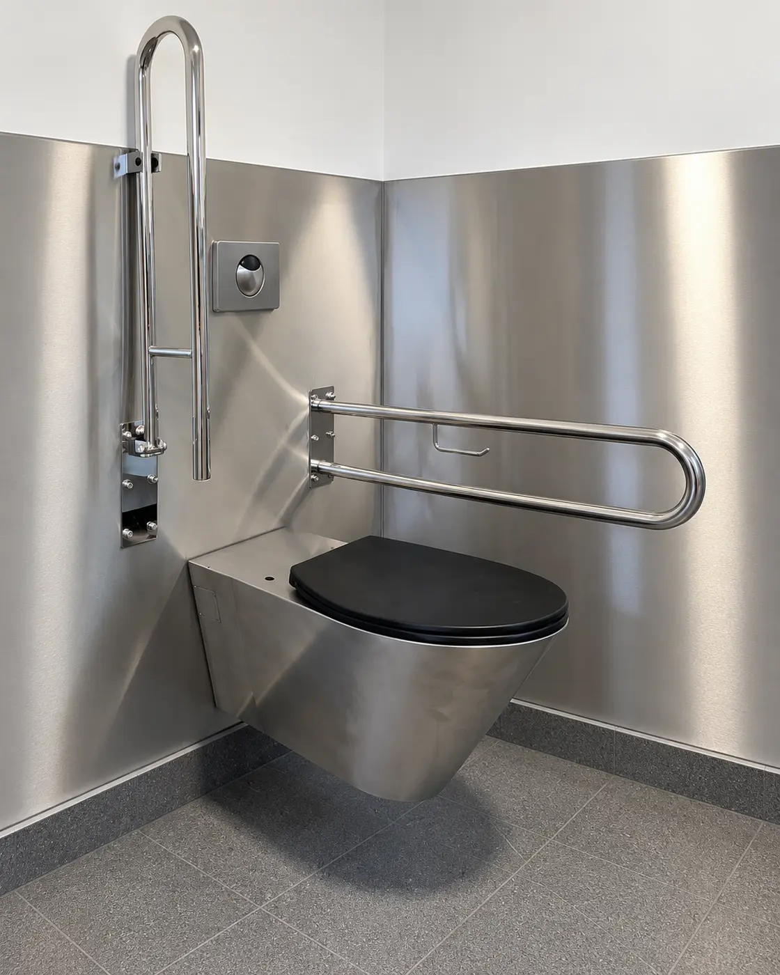 Nerezové WC
